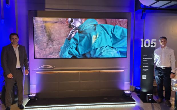 Samsung presentó soluciones de pantallas profesionales para empresas