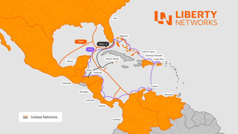 Liberty Networks anunció el lanzamiento de MAYA-1.2