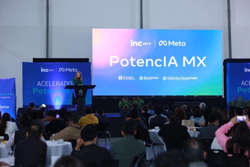 incMTY y Meta lanzan PotencIA Mx para impulsar startups y Pymes